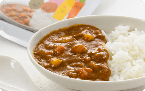 豚ひき肉とたっぷり野菜のカレー/5パウチ