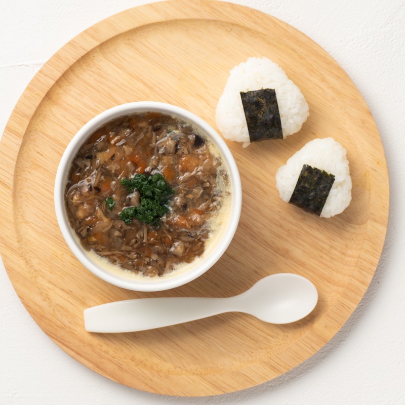 イラときのこのあんかけちゃわんむし