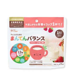 まんてんバランス いちご味　3つセット まんてんバランスセット（いちご味パウダー＆バー2種×3本