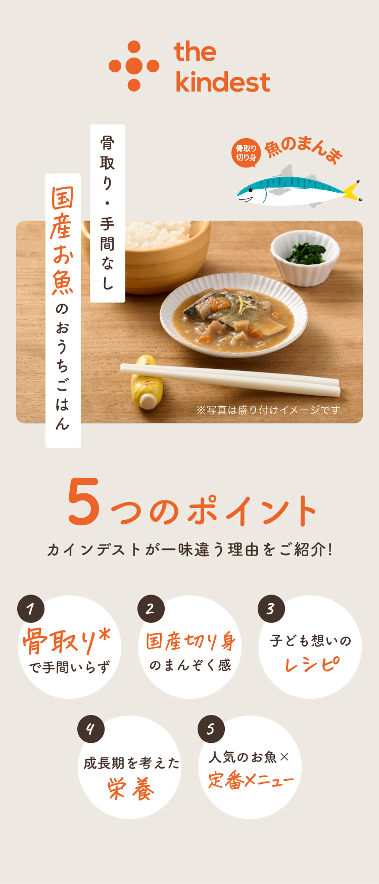 魚のまんま　5つのポイント