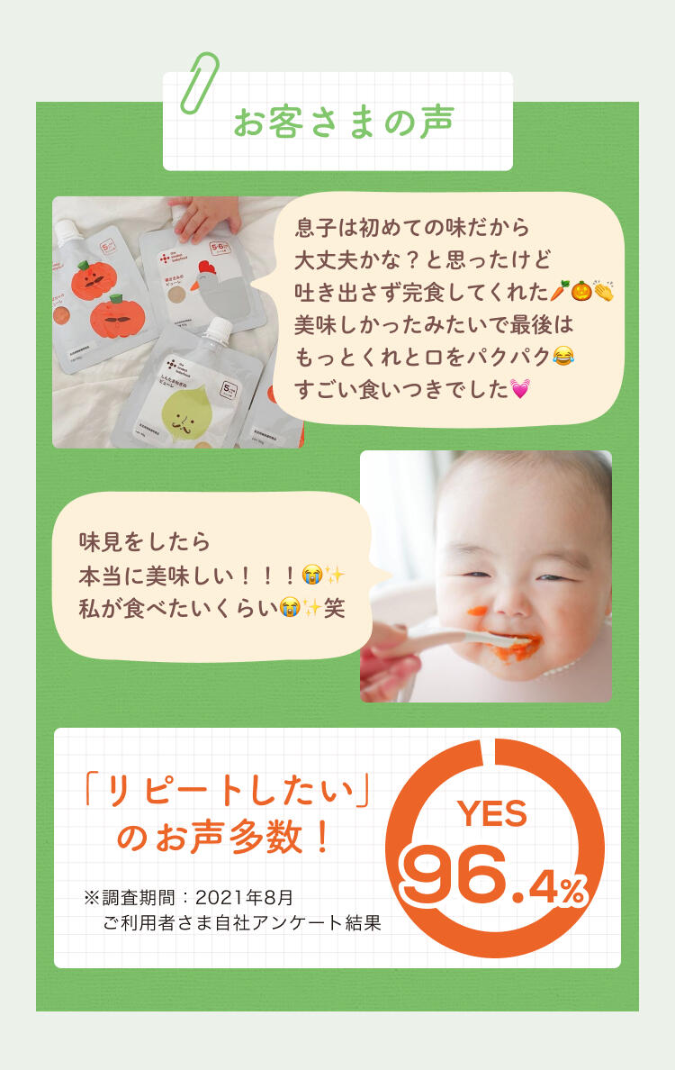 お客さまの声