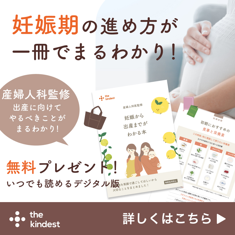 妊娠から出産までがわかる本をプレゼント